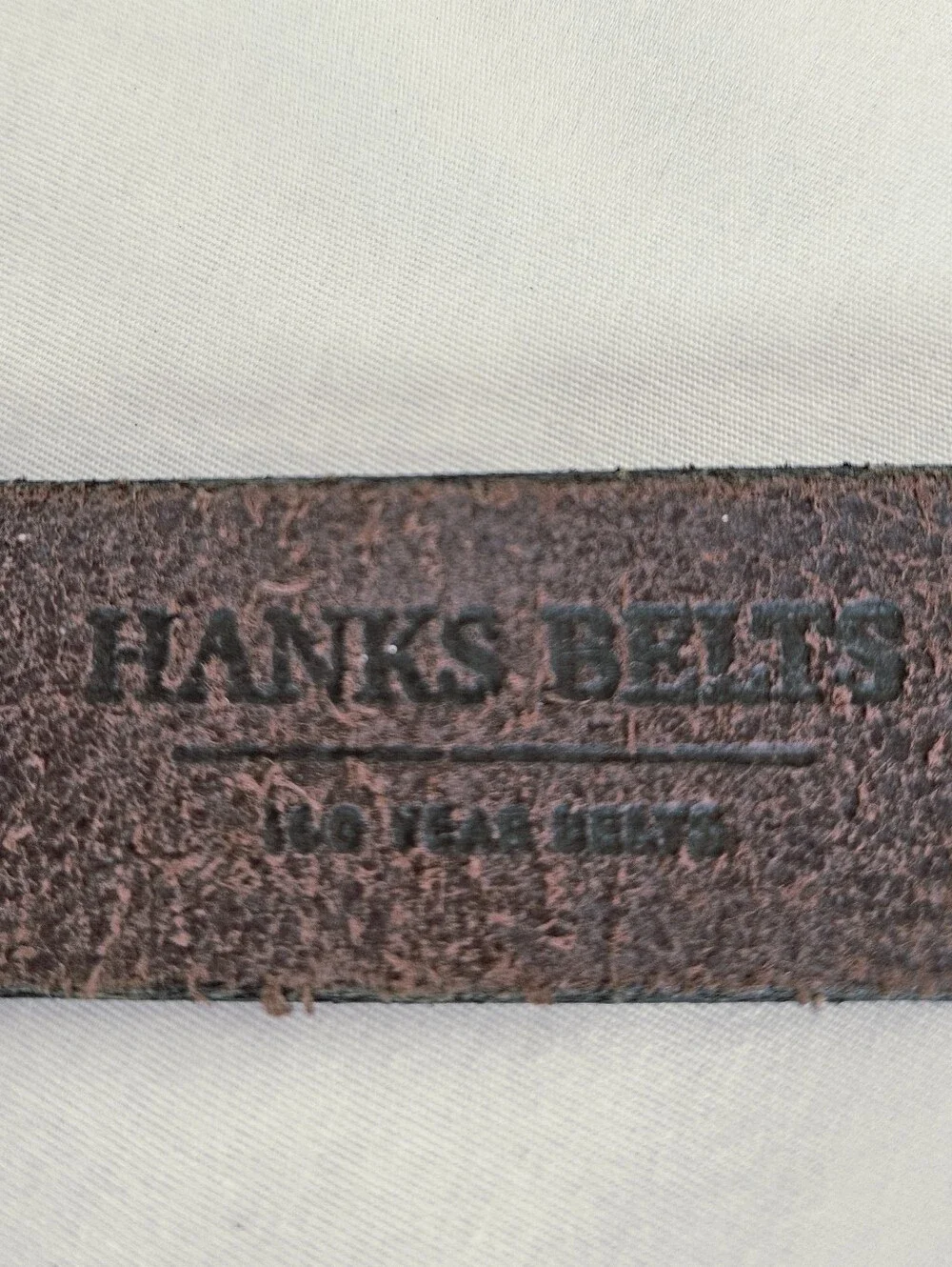 Classic Men's Brown Leather Belt with Matte Black Buckle Sz 34
